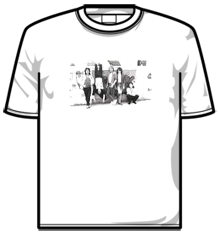 BRONZ WHITE T-SHIRT