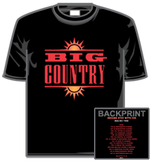 BIG COUNTRY - DREAMS TOUR