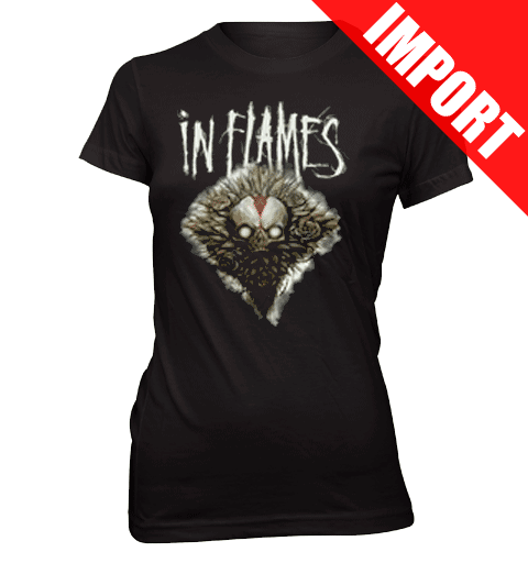 IN FLAMES - JESTER SKULL