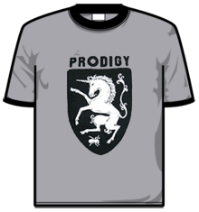 PRODIGY GREY SHIELD Short Sleeve T-Shirt