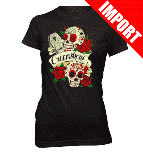 SKULLS AND ROSES