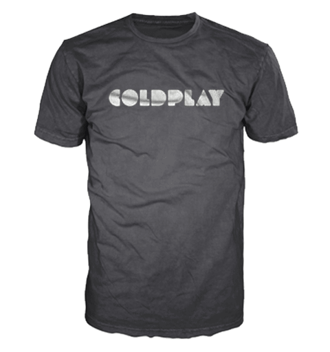 COLDPLAY LOGO Short Sleeve T-Shirt