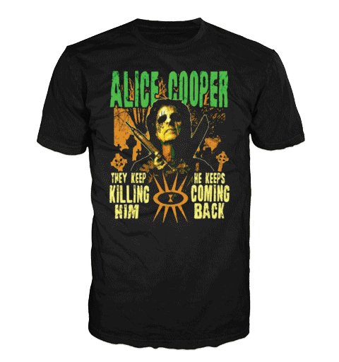 ALICE COOPER GRAVEYARD Short Sleeve T-Shirt