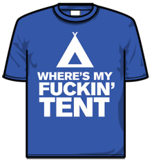WHERES MY TENT