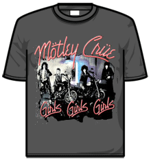 MOTLEY CRUE GIRLS Short Sleeve T-Shirt