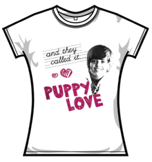 DONNY OSMOND PUPPY LOVE Skinny Fit T-Shirt