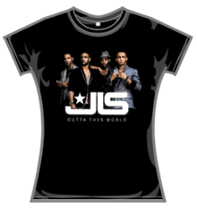 JLS FULL ALBUM COVER Skinny Fit T-Shirt