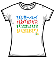 JLS SILHOUETTE Skinny Fit T-Shirt