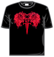 TRIVIUM MASKS Short Sleeve T-Shirt