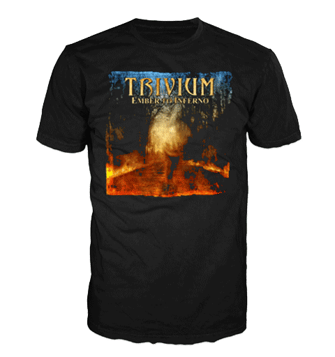 TRIVIUM EMBER TO INFERNO Short Sleeve T-Shirt