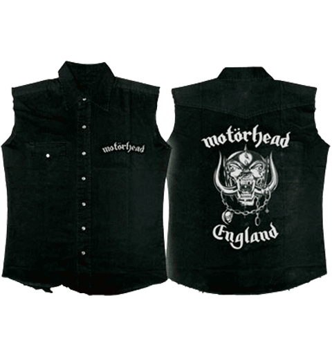 MOTORHEAD ENGLAND SLEEVELESS WORK SHIRT
