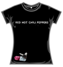 RED HOT CHILI PEPPERS ALBUM IM WITH YOU Skinny Fit T-Shirt