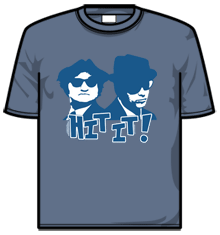 BLUES BROTHERS HIT IT Short Sleeve T-Shirt