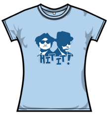 BLUES BROTHERS HIT IT Skinny Fit T-Shirt