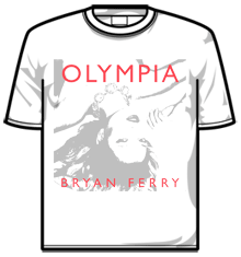 BRYAN FERRY OLYMPIA Short Sleeve T-Shirt