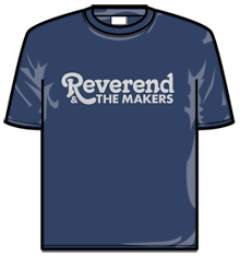 REVEREND AND THE MAKERS Logo Short Sleeve T-Shirt