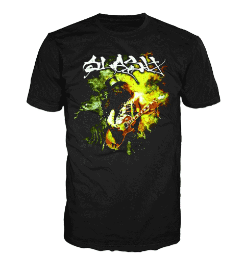 SLASH FLAMES Short Sleeve T-Shirt