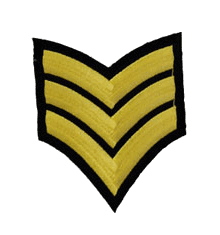 YELLOW SEARGENT STRIPES