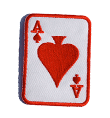 RED ACE OF SPADES