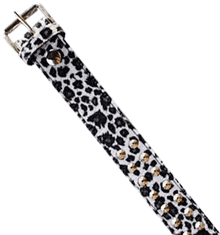 SNOW LEOPARD CONICAL STUD