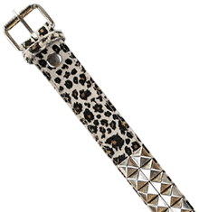 LEOPARD PYRAMID STUD