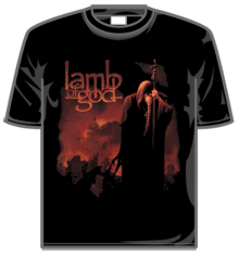 LAMB OF GOD TOXIC MONK Short Sleeve T-Shirt