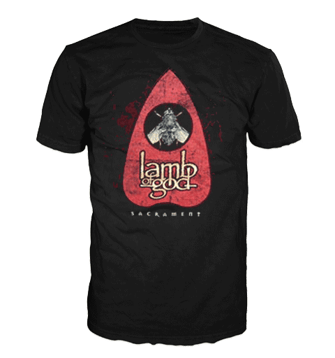 LAMB OF GOD SACRAMENT MOTH Short Sleeve T-Shirt