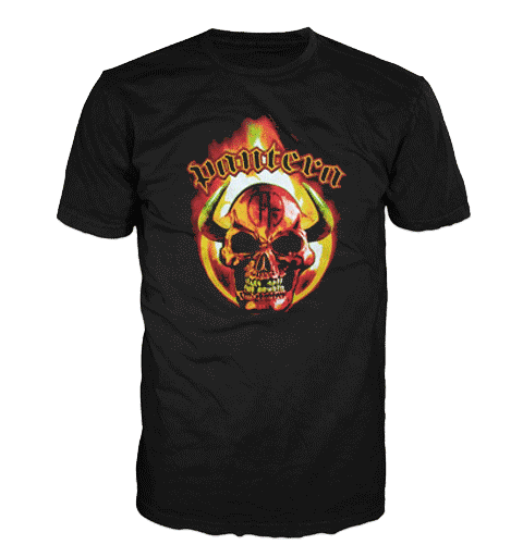 PANTERA RED METAL SKULL Short Sleeve T-Shirt