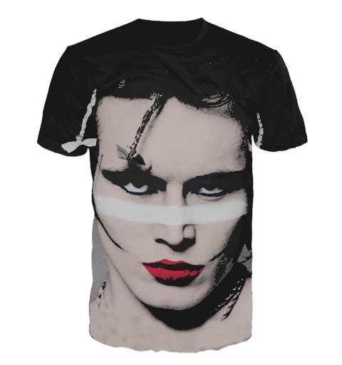ADAM ANT FACE Allover Print T-Shirt