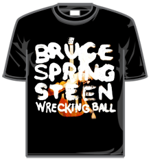 BRUCE SPRINGSTEEN WRECKING BALL Short Sleeve T-Shirt