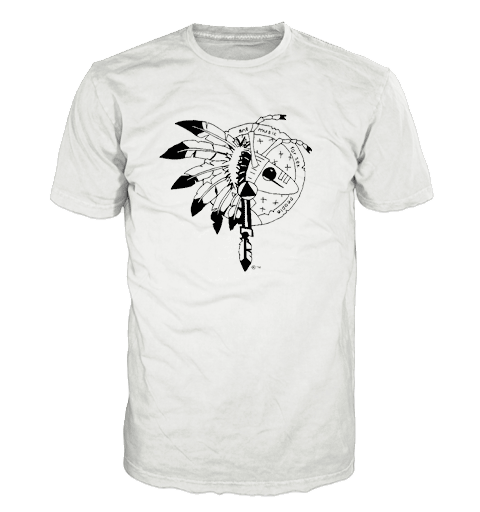 ADAM ANT WARRIOR WHITE Short Sleeve T-Shirt