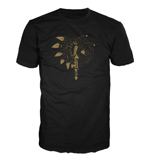 ADAM ANT WARRIOR GOLD Short Sleeve T-Shirt