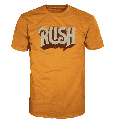 RUSH VINTAGE LOGO Short Sleeve T-Shirt