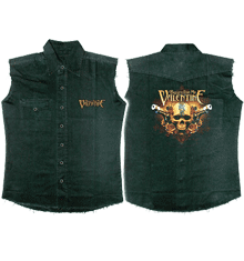 BULLET FOR MY VALENTINE TWO PISTOLS SLEEVELESS WORK SHIRT