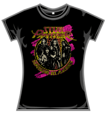 STEEL PANTHER SUPERSONIC SM Skinny Fit T-Shirt
