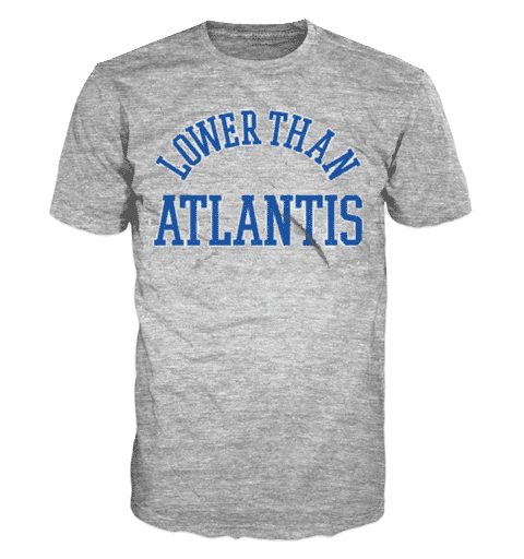 LOWER THAN ATLANTIS LOGO Short Sleeve T-Shirt