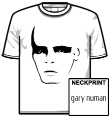 GARY NUMAN LOGO Short Sleeve T-Shirt