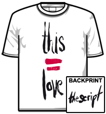 SCRIPT THIS EQLS LOVE Short Sleeve T-Shirt