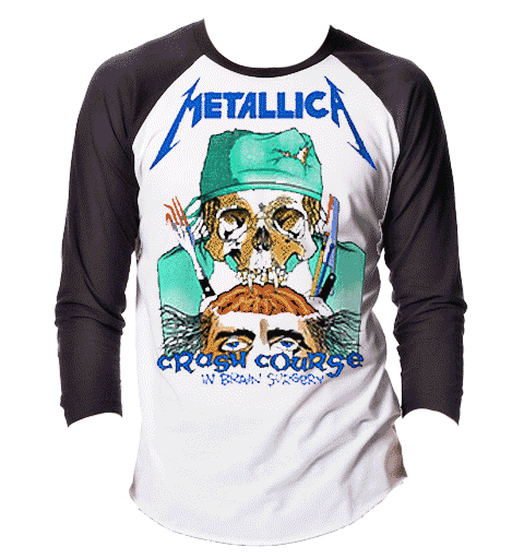METALLICA CRASH COURSE Long Sleeve T-Shirt