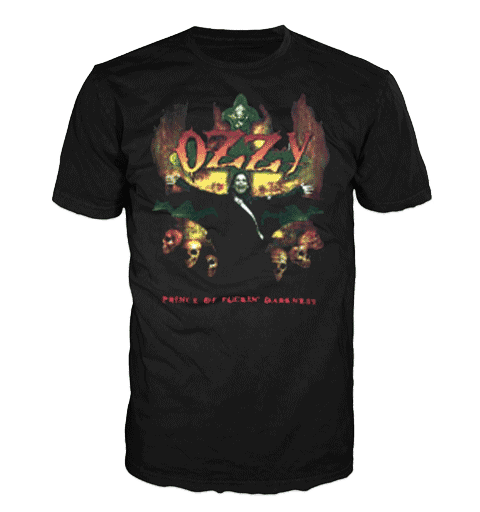 OZZY OSBOURNE PRINCE OF DARKNESS Short Sleeve T-Shirt