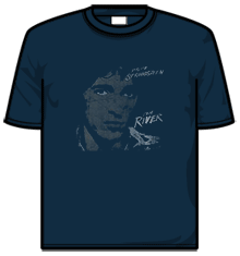 BRUCE SPRINGSTEEN RIVER Short Sleeve T-Shirt