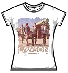 LAWSON BAND PHOTO Skinny Fit T-Shirt