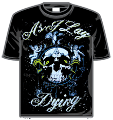 AS I LAY DYING SERPENT JUMBO Allover Print T-Shirt