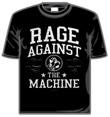RAGE AGAINST THE MACHINE COLLEGE Short Sleeve T-Shirt