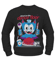 BLOOD ON THE DANCE FLOOR LETS EAT Sweatshirt