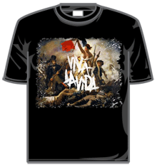 COLDPLAY VIVA LA VIDA Short Sleeve T-Shirt