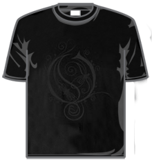 OPETH BLACK ON BLACK Short Sleeve T-Shirt