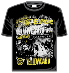 YELLOWCARD COLLAGE Short Sleeve T-Shirt
