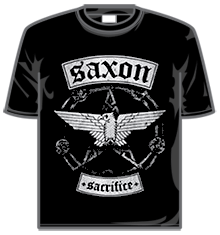SAXON SACRIFICE Short Sleeve T-Shirt