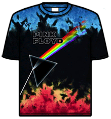PINK FLOYD US & THEM Tie-dye T-Shirt